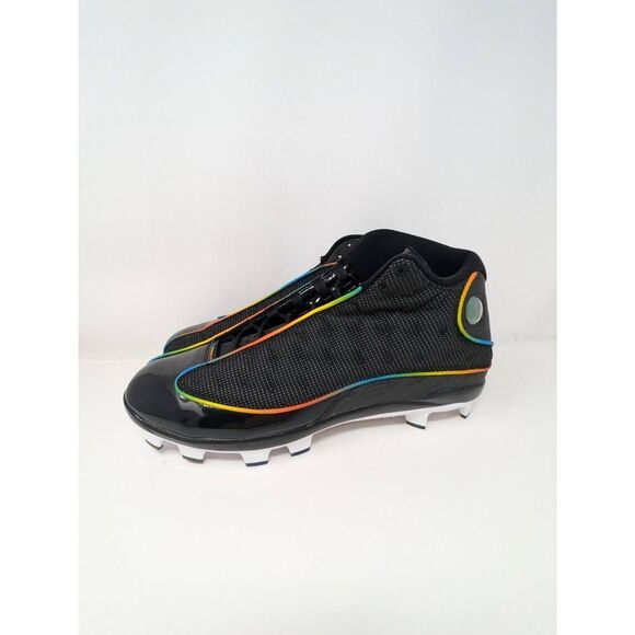 NEW RARE Jordan 13 X SoleFly MLB Miami Marlins Cleats Men’s Size 15 BQ3193-001